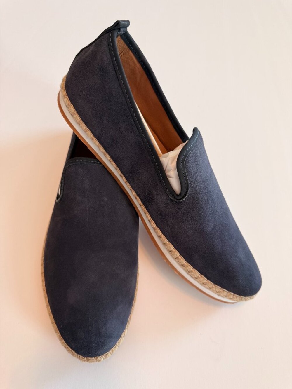 Men's Peter Millar Navy Slip On - NWT